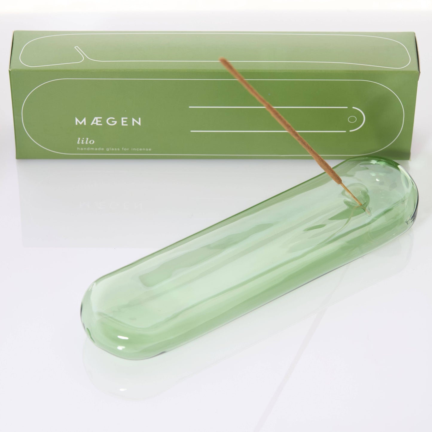 MÆGEN Lilo Incense Holders - Green [Made in the UK]