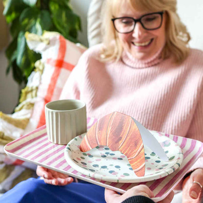 Mortlake Papers Croissant Cards | Croissant Greeting Cards | Birthday Cards [Made in the UK]