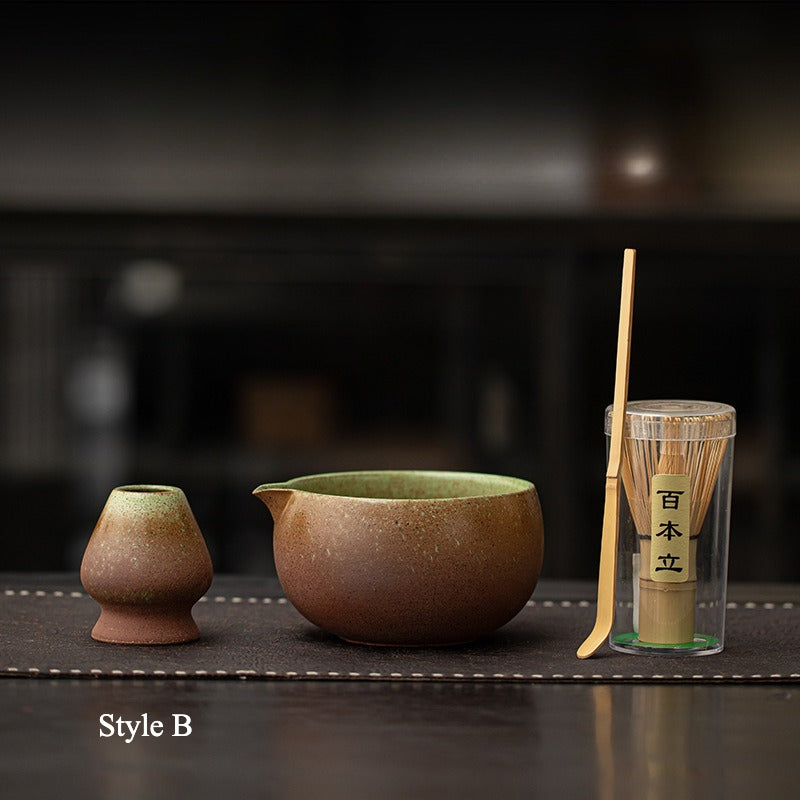 Gohobi Ceramic Matcha Set 084