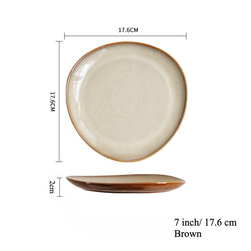 Gohobi Japanese Triangular Plate
