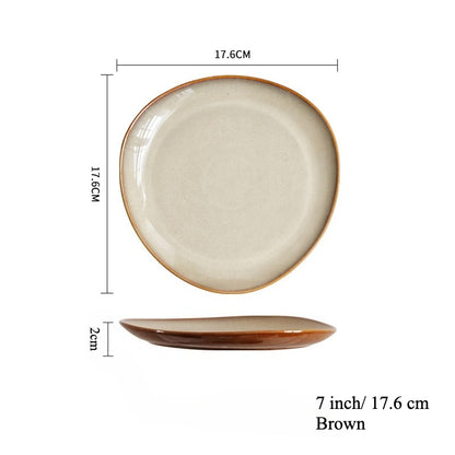 Gohobi Japanese Triangular Plate