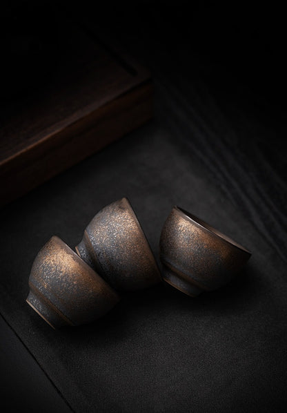 Gohobi Gilded Kung Fu Tea Cup