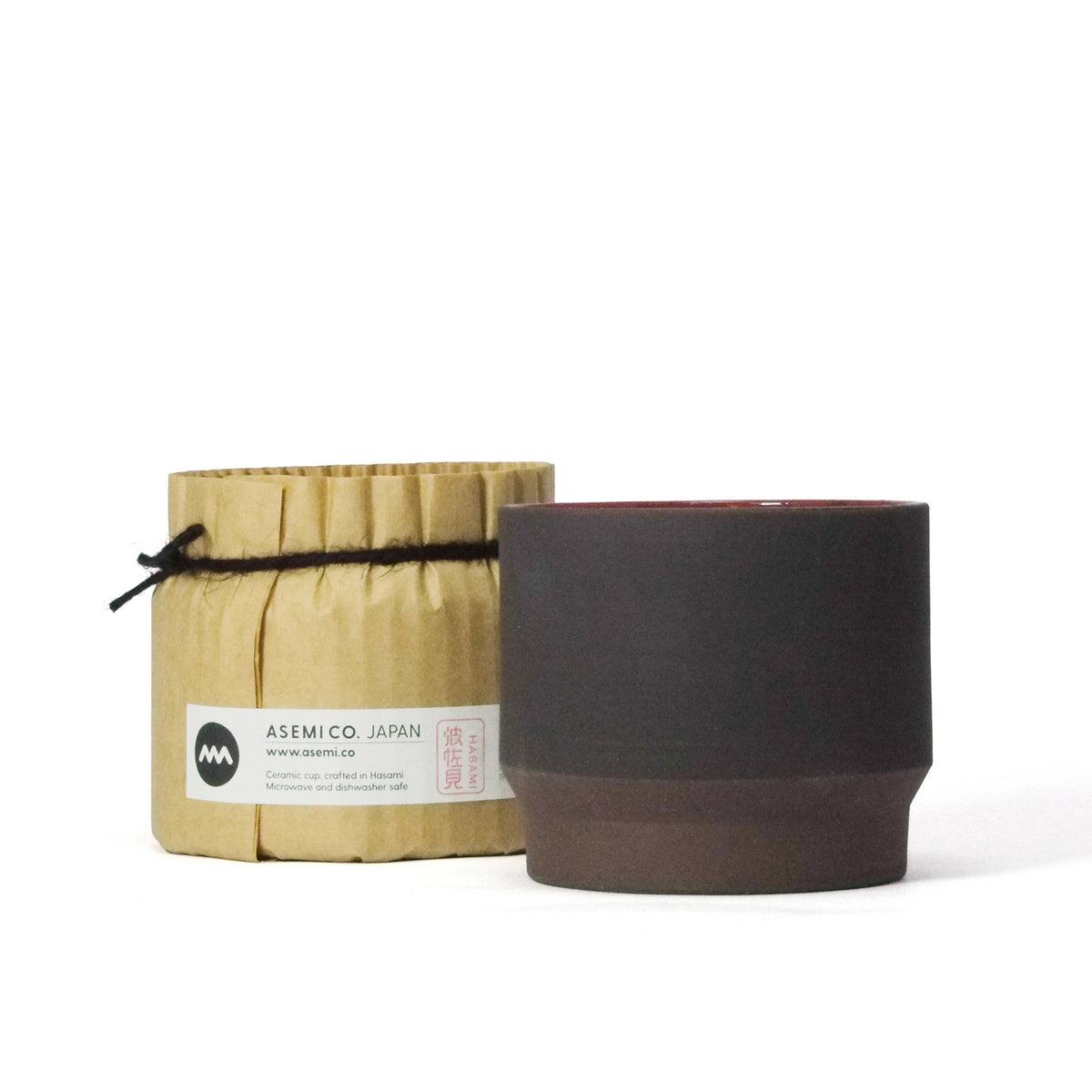 Asemi Co. Hasami-yaki Cup - Ember [Made in Japan]