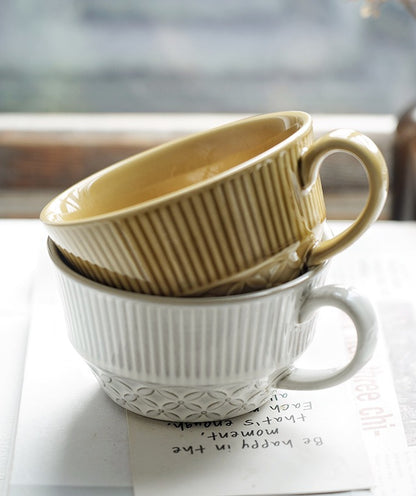 Gohobi Japanese Kiln-Changed Ceramic Mug