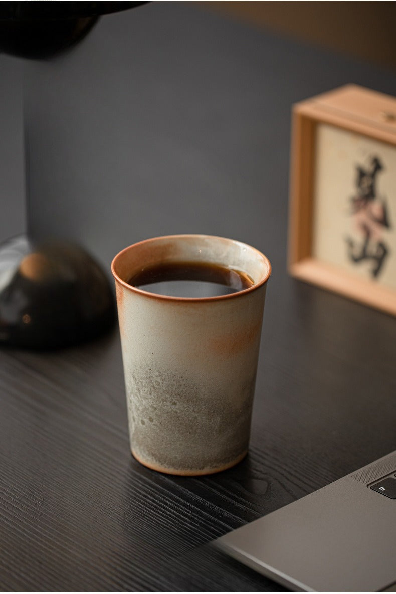 Gohobi Shino Ware Large Ceramic Cup