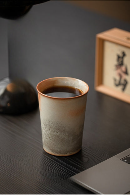 Gohobi Shino Ware Large Ceramic Cup