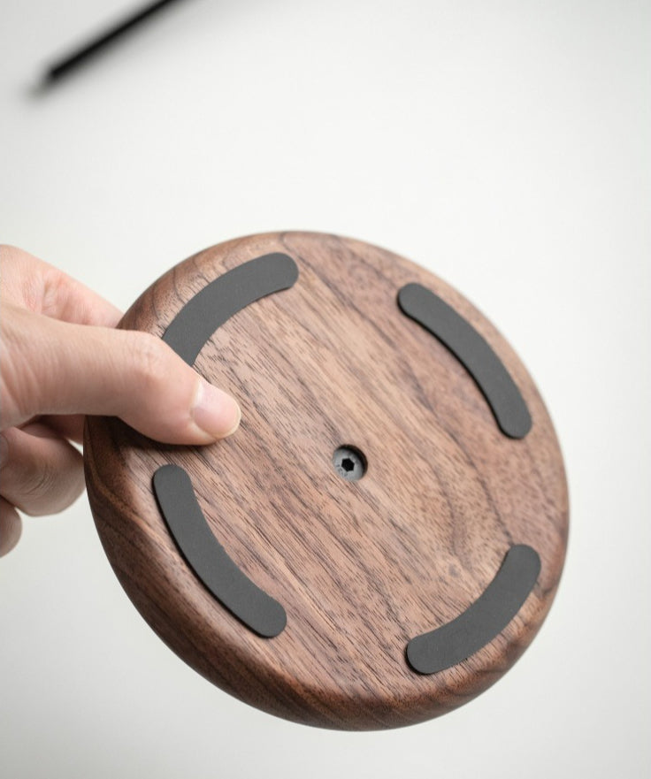Gohobi Black Walnut Wooden Headphone Stand