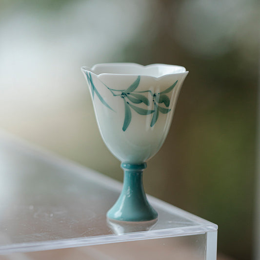Gohobi Gradient Hand-Painted Orchid Master Cup