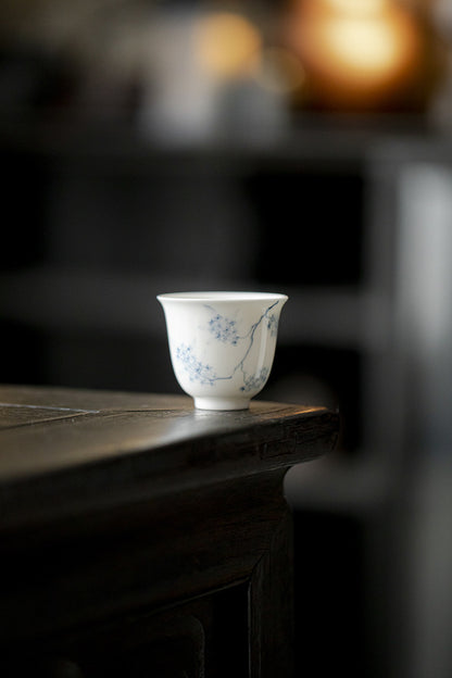 Gohobi Hand-Painted Osmanthus Tea Cup