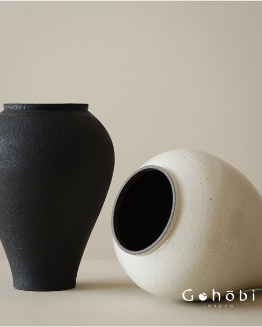 Gohobi Japanese-style Wabi Sabi Handmade Zen Large Vase 010