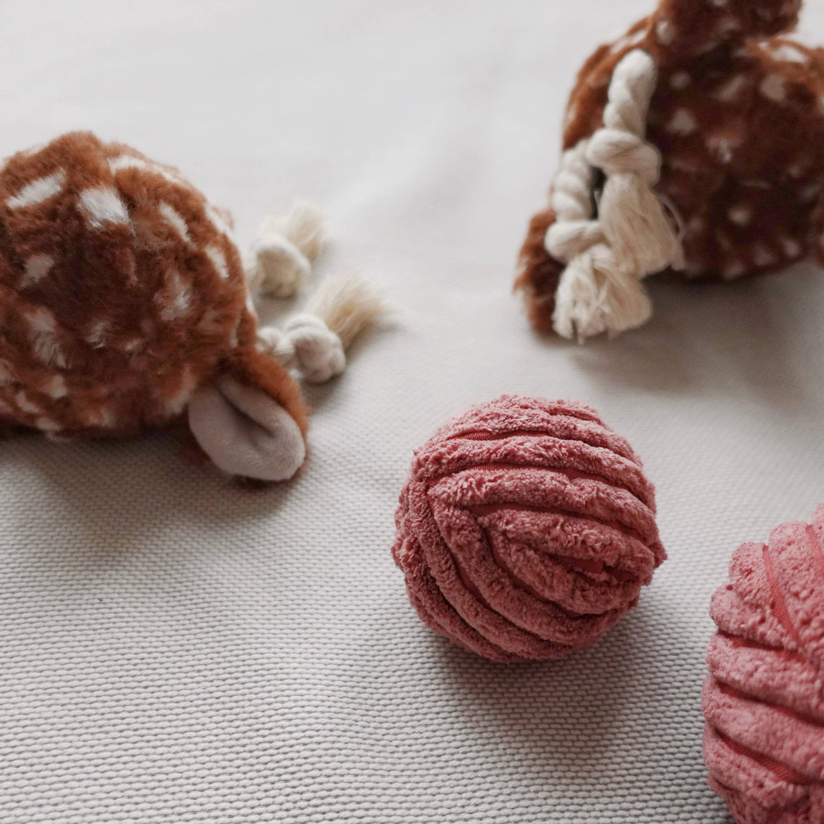 Lambwolf FAWN POP // ENRICHMENT DOG TOY // Squeaky Ball