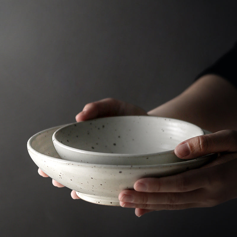 Gohobi Jiutu Coarse Pottery Plate