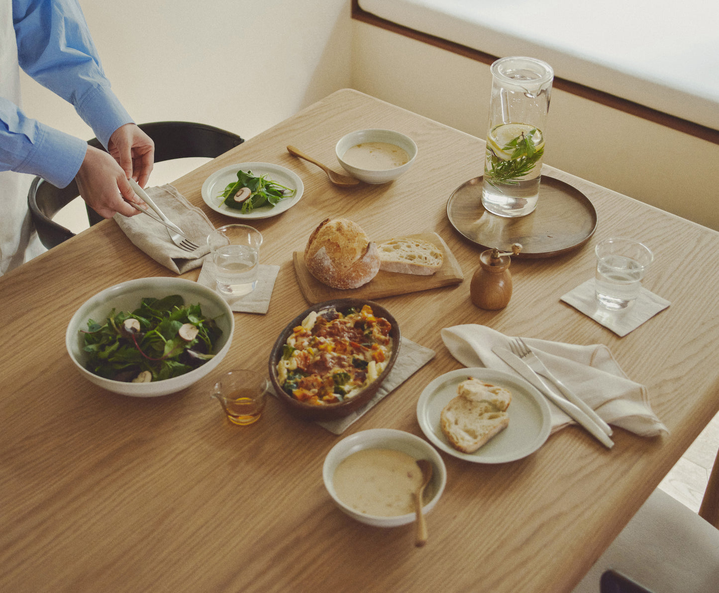 Kinto FUTO linen kitchen cloth