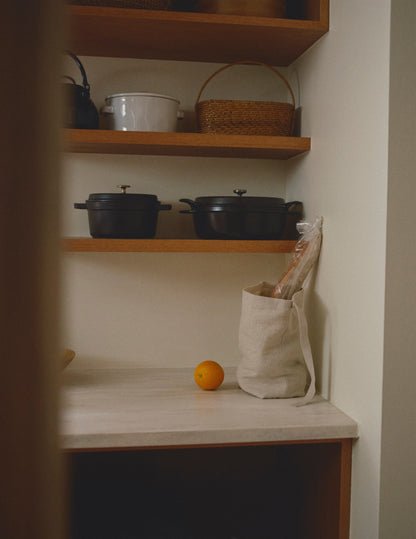 Kinto FUTO linen bread bag