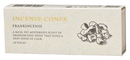 Incense Cones with Palo Santo Essential Oil - KOUSAIDO - Frankincense