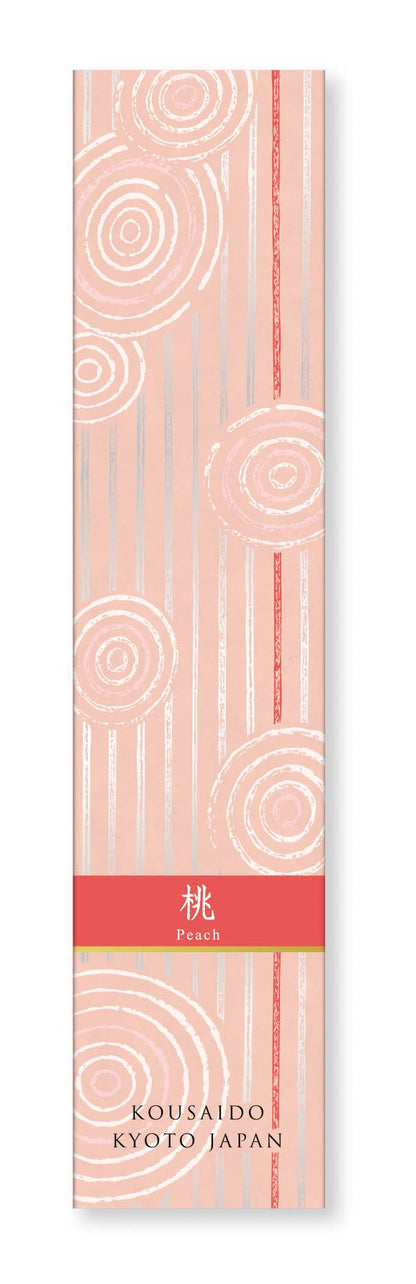 Hyakurakukou Incense - KOUSAIDO - Peach