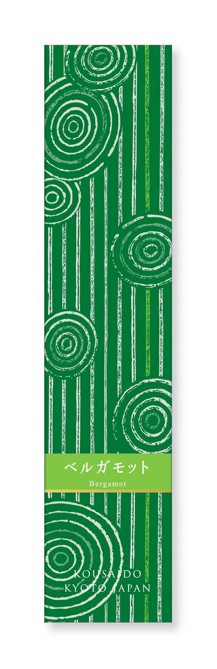 Hyakurakukou Incense - KOUSAIDO - Bergamot