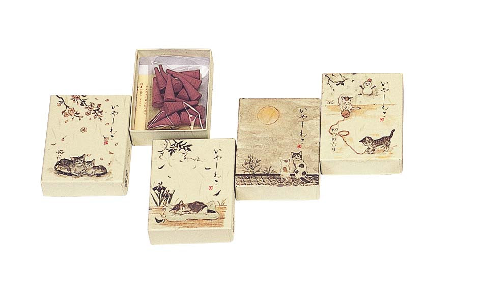 Neko 15-Cone Incense - KOUSAIDO