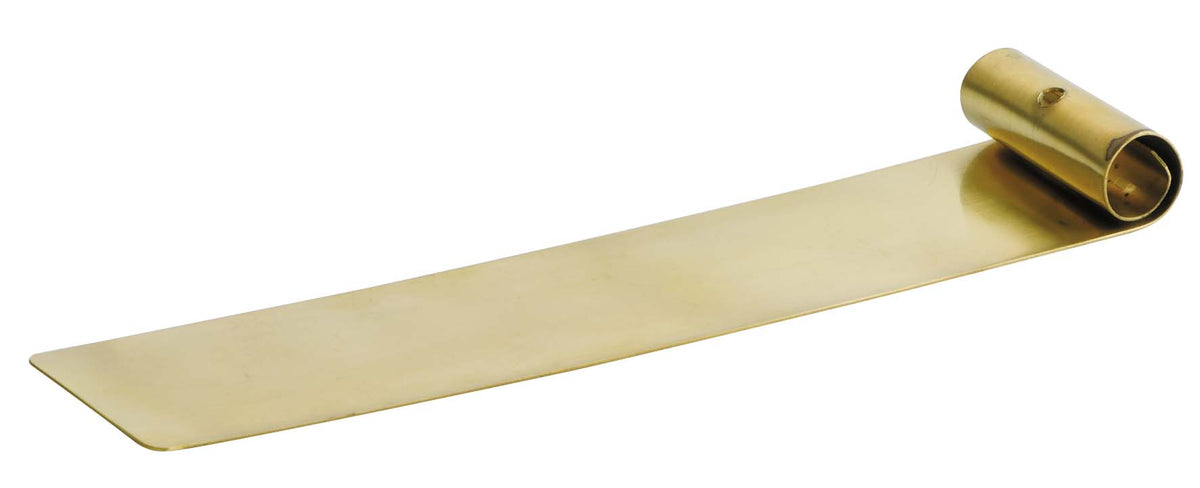 Brass Long Incense Dish - KOUSAIDO - Plain