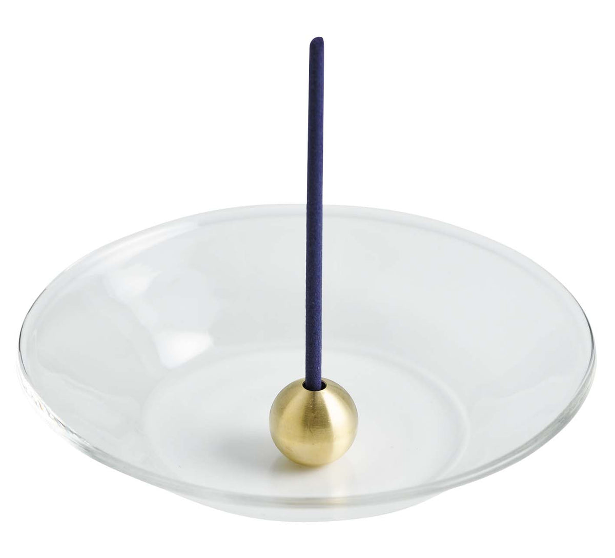 Glass Dish with Brass Top - KOUSAIDO