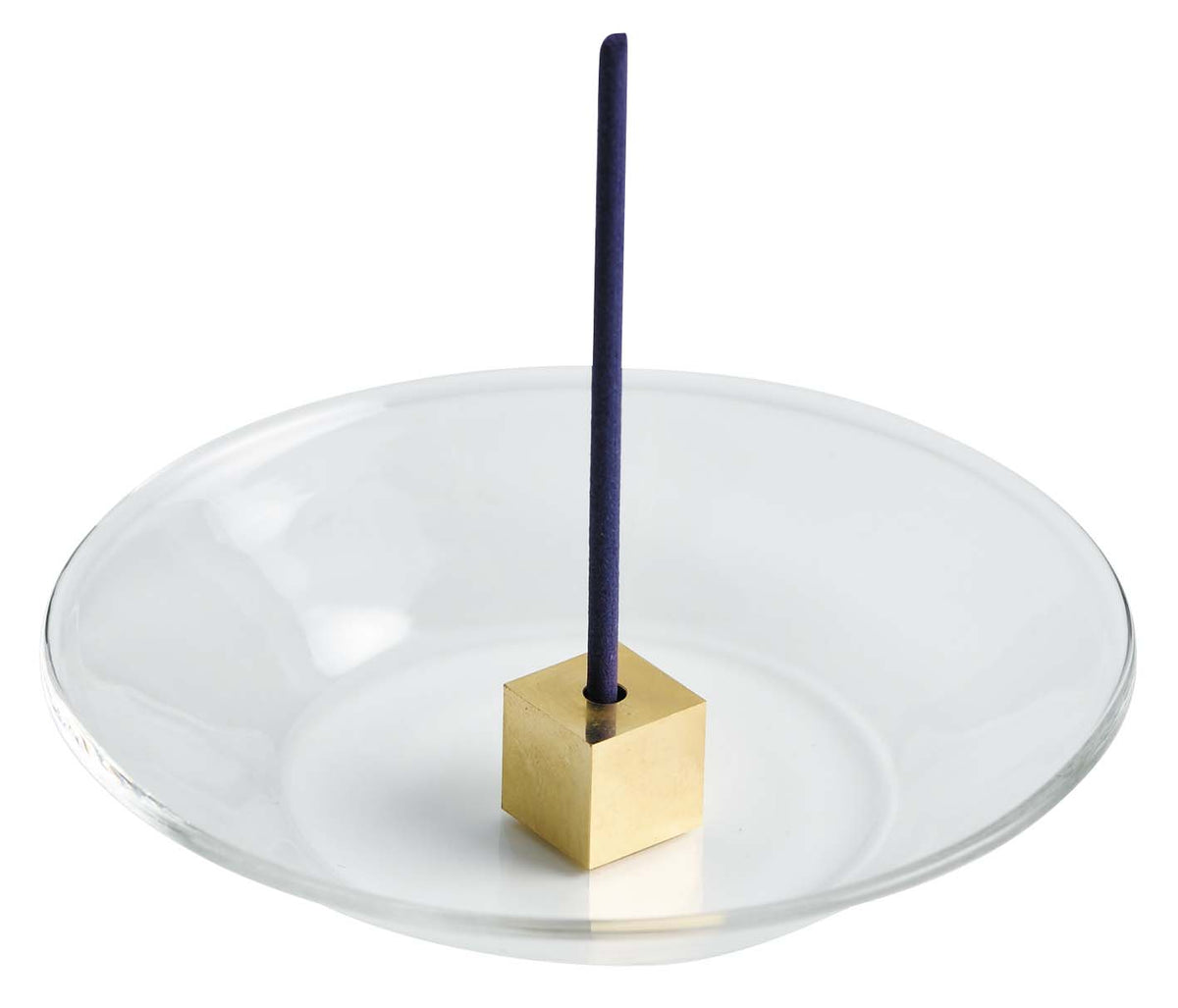 Glass Dish with Brass Top - KOUSAIDO