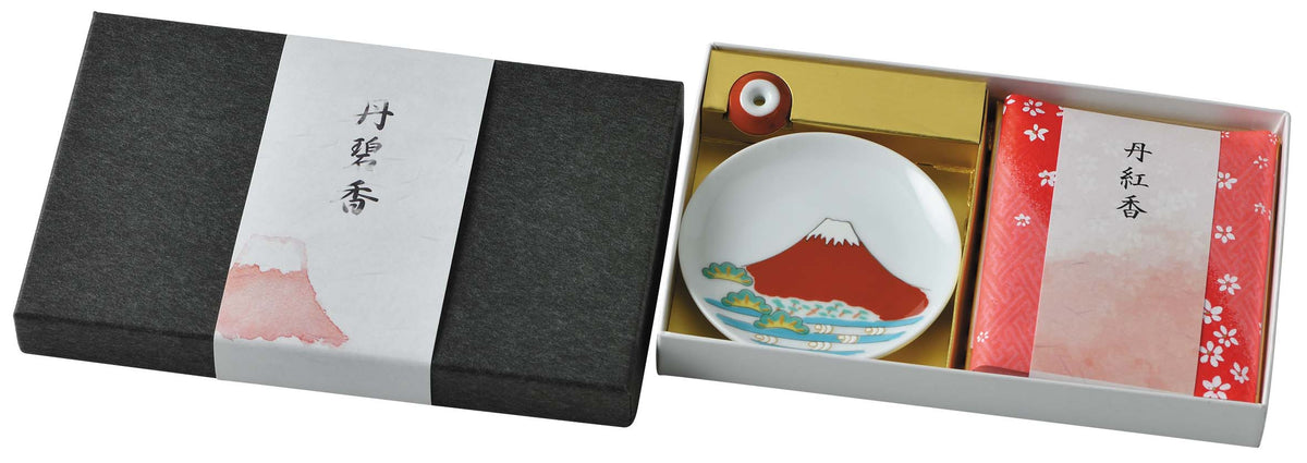 Tanpekikou Incense Set - KOUSAIDO - Crimson Red