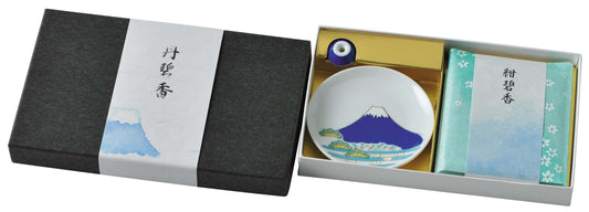 Tanpekikou Incense Set - KOUSAIDO - Navy Blue