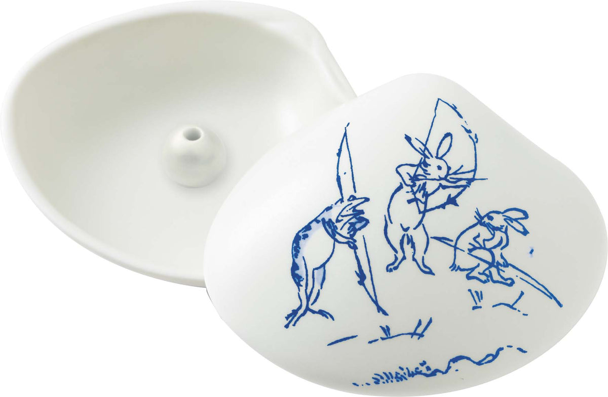 Choju-giga Shell Incense Holder - KOUSAIDO - Yumiya