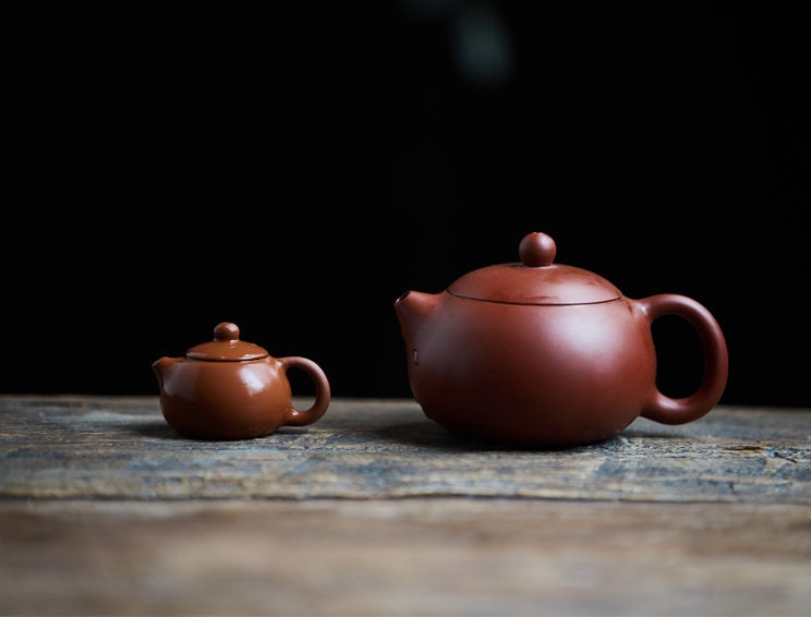 Gohobi Mini Yixing clay teapot ornaments Chinese Gongfu tea Kung fu tea Teaware Japanese Chado unique ornaments