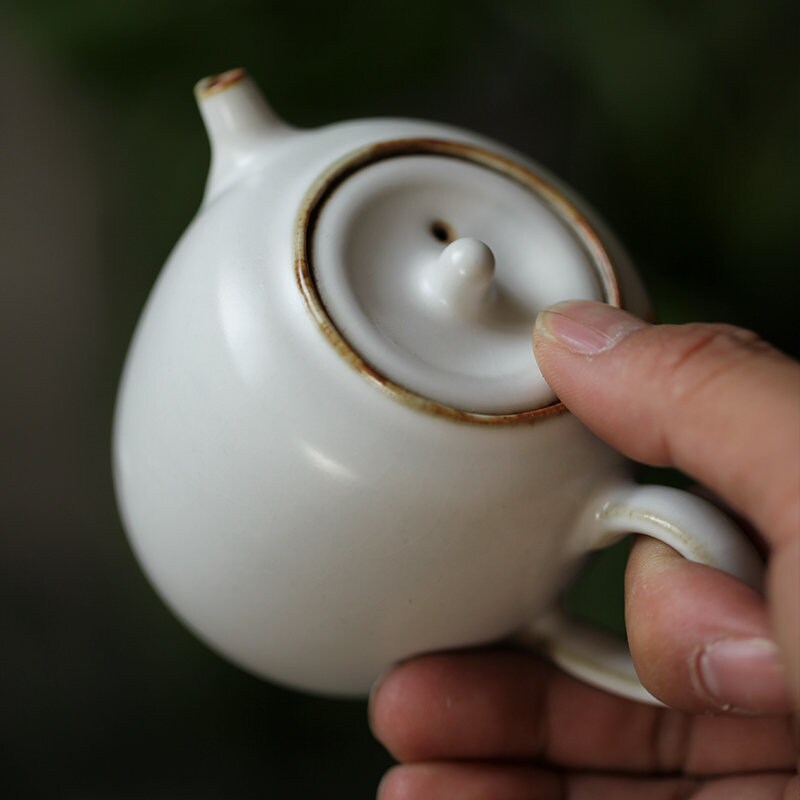 Gohobi Hand painted  Osmanthus Teapot Ceramic Chinese Gongfu tea Kung fu tea Japanese Chado