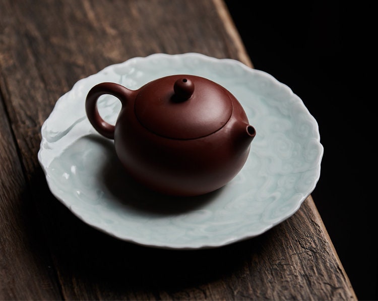 Gohobi Ceramic cloud Tea Trays Serving Trays Gongfu tea trays Japanese  tea plate fruit plate food plate teapot coaster