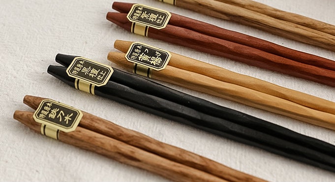 Gohobi a set of 5 pairs of Japanese Wood chopsticks for daily use Chinese chopsticks set oriental Gift ideas Table utensils