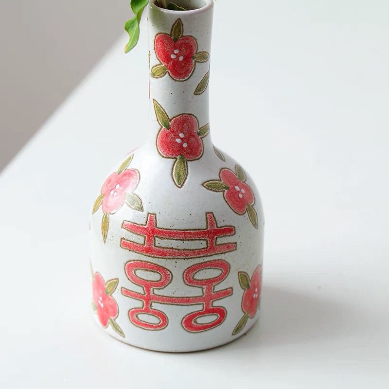 Gohobi Hand-painted Wedding Vase