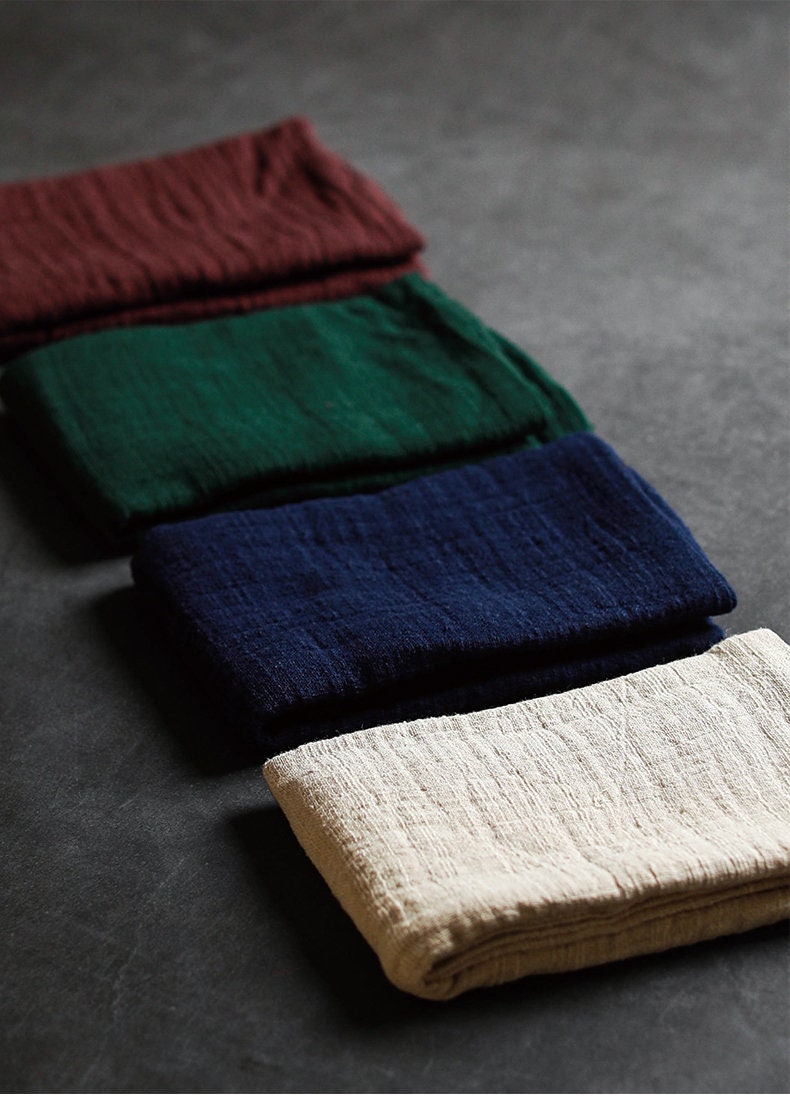 Gohobi Japanese Gongfu tea towels Kung fu tea towels Linen cotton tea towels Japanese Chado
