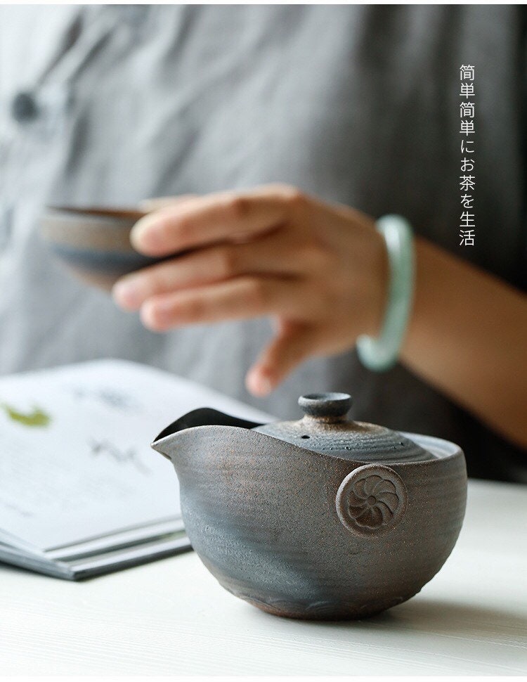 Handmade Ceramic Gaiwan Tea Set - Gohobi