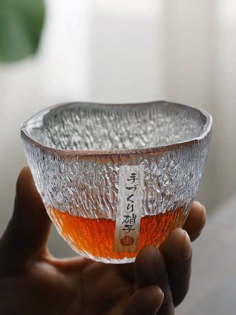 Gohobi Tea glass tea cup Chinese Gongfu tea Kung fu tea Japanese Chado Glass