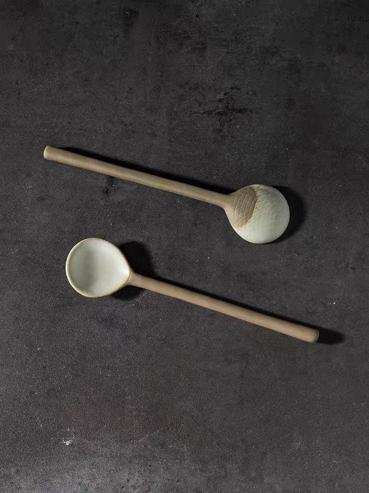 Gohobi Handmade stoneware Coffee cup and saucer Textured Mug Japanese vintage style coffee mug tea cup tea mug