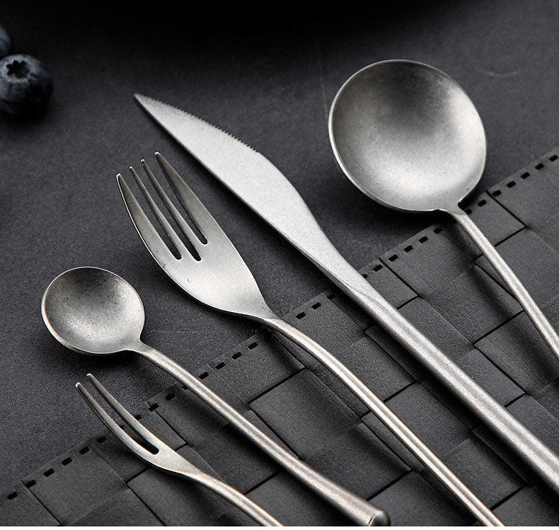 Stainless steel sales cutlery set