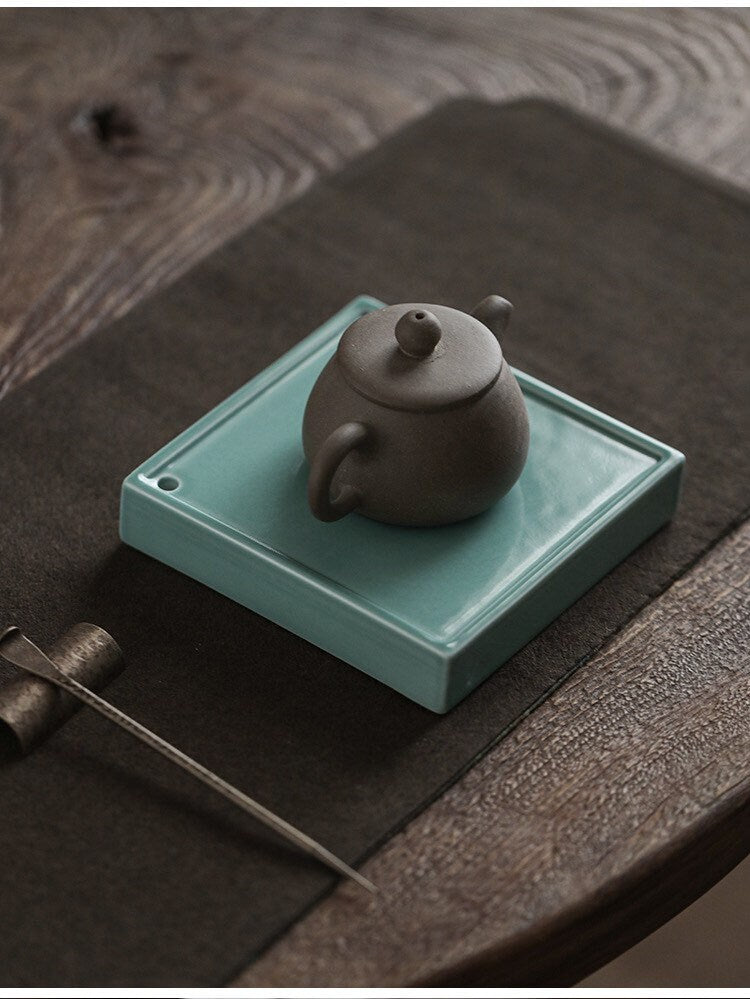 Gohobi Ceramic Tea Trays Japanese Chado Gongfu tea